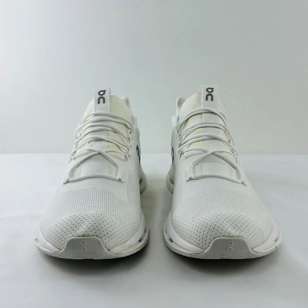 On Running Cloudnova 2 Sneakers Men's Sz. 12.5 All White CloudTec Athletic Shoes